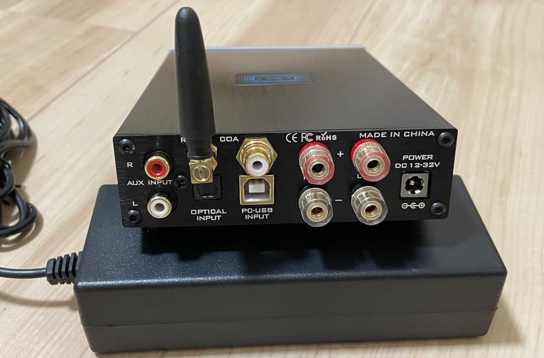 FX-AUDIO D802C PRO デジタルアンプ+ DCアダプター