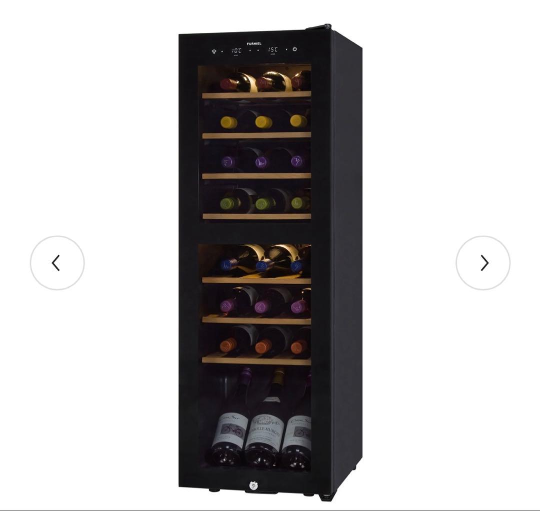 さくら製作所のワインセラー「FURNIELSAB-90G(PB)」　ブラック