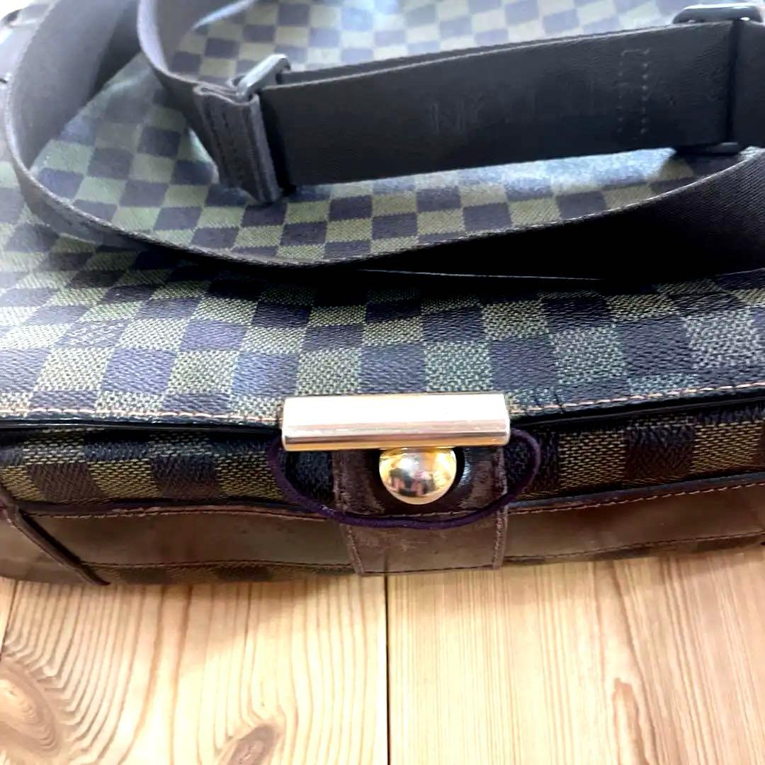 訳あり Louis Vuitton ダミエ メッセンジャーバッグ