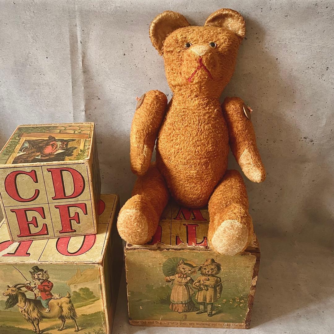 フランス♪アンティーク♪テディ ベア♪ぬいぐるみ