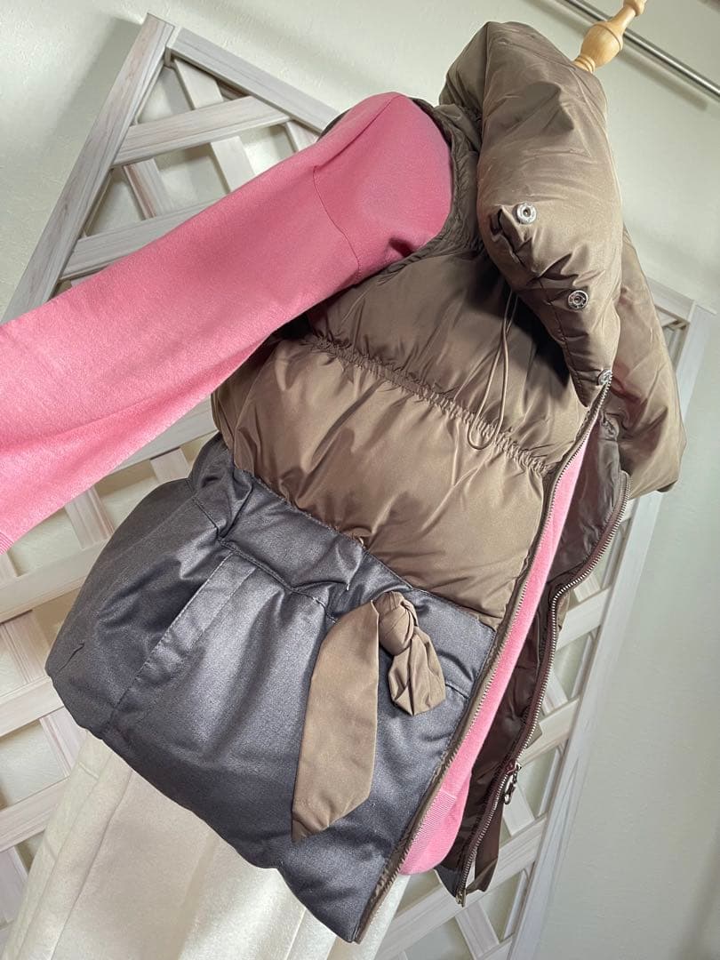 チャピコ。　13号　⭐︎ダウン切り替えベストバイカラー ボリューム襟