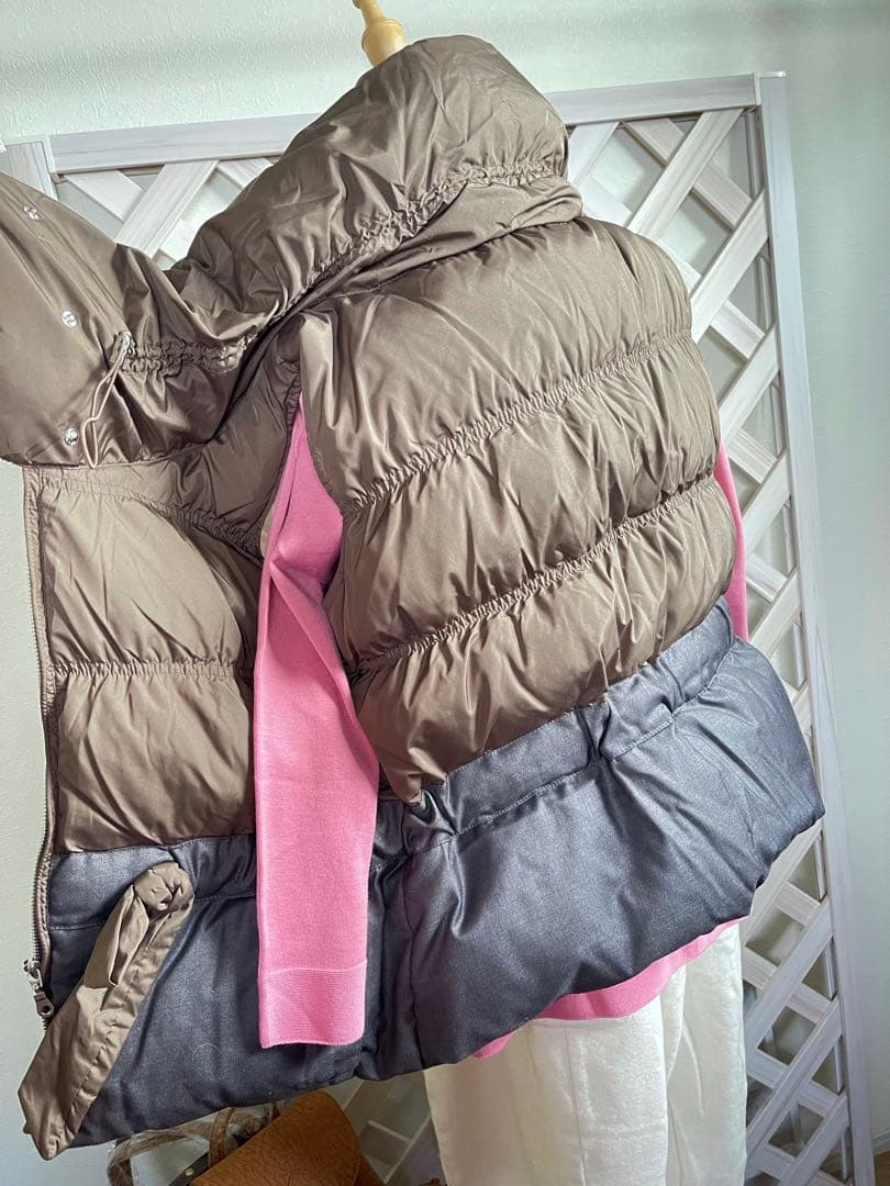 チャピコ。　13号　⭐︎ダウン切り替えベストバイカラー ボリューム襟