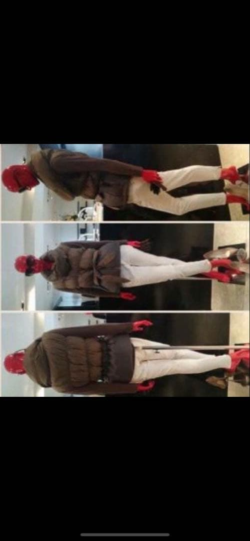 チャピコ。　13号　⭐︎ダウン切り替えベストバイカラー ボリューム襟