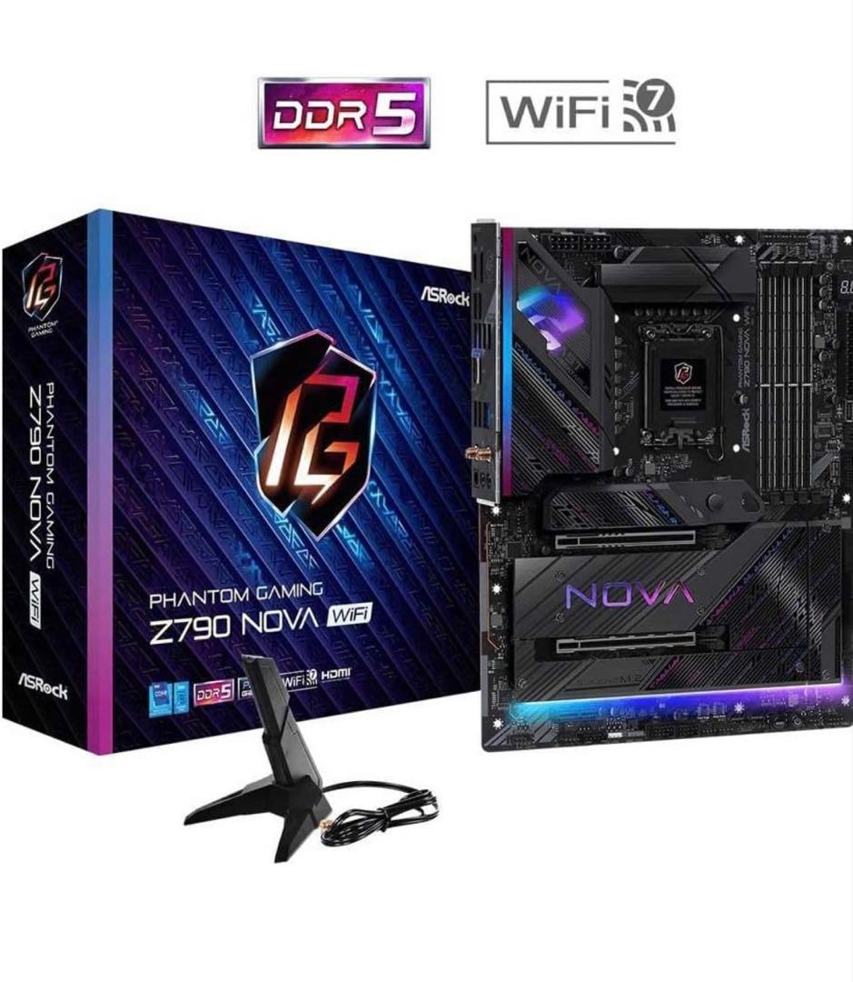 Z790 NOVA マザーボード　直接6！　組むことやめたので新品です！