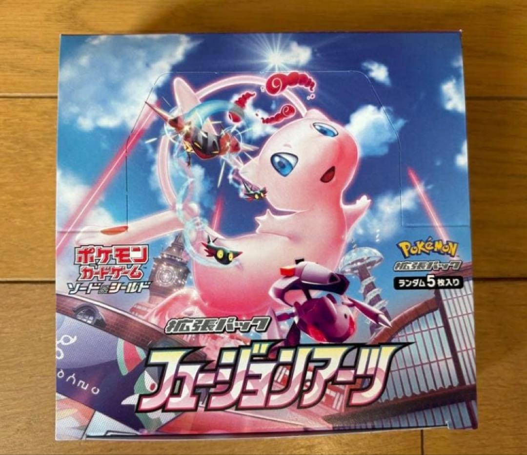 フュージョンアーツ 1box シュリンク無し 未開封