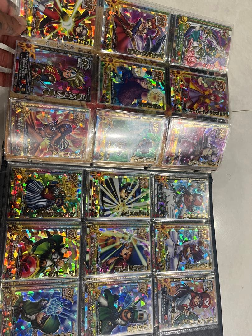 値下げ　ドラゴンクエスト カードダス ホロカードセット