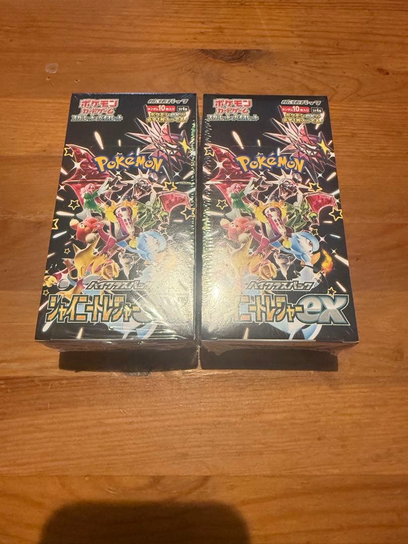 ポケモンカードゲーム シャイニートレジャーex シュリンク付き新品未開封ボックス