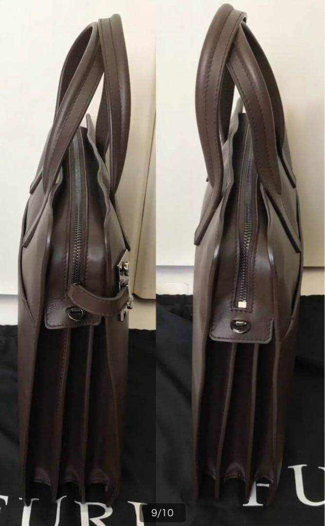 極美品★FURLA(フルラ)ブリーフケース★正規品101,200円(イタリア製)