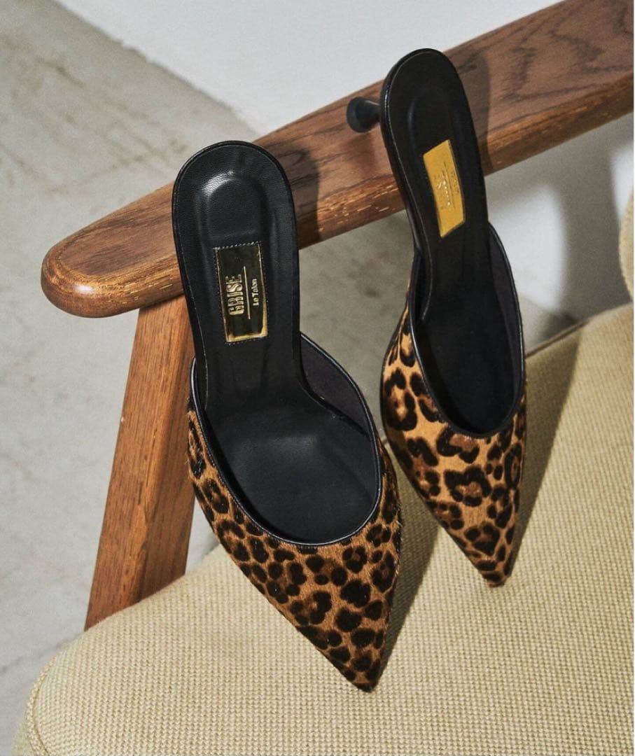 【WEB一部店舗限定 】GRISE4.5cm ポインテッドトゥミュール