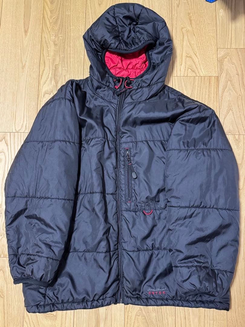 た*む様 Eddie Bauer EBTEK ジャケット XL 黒/赤