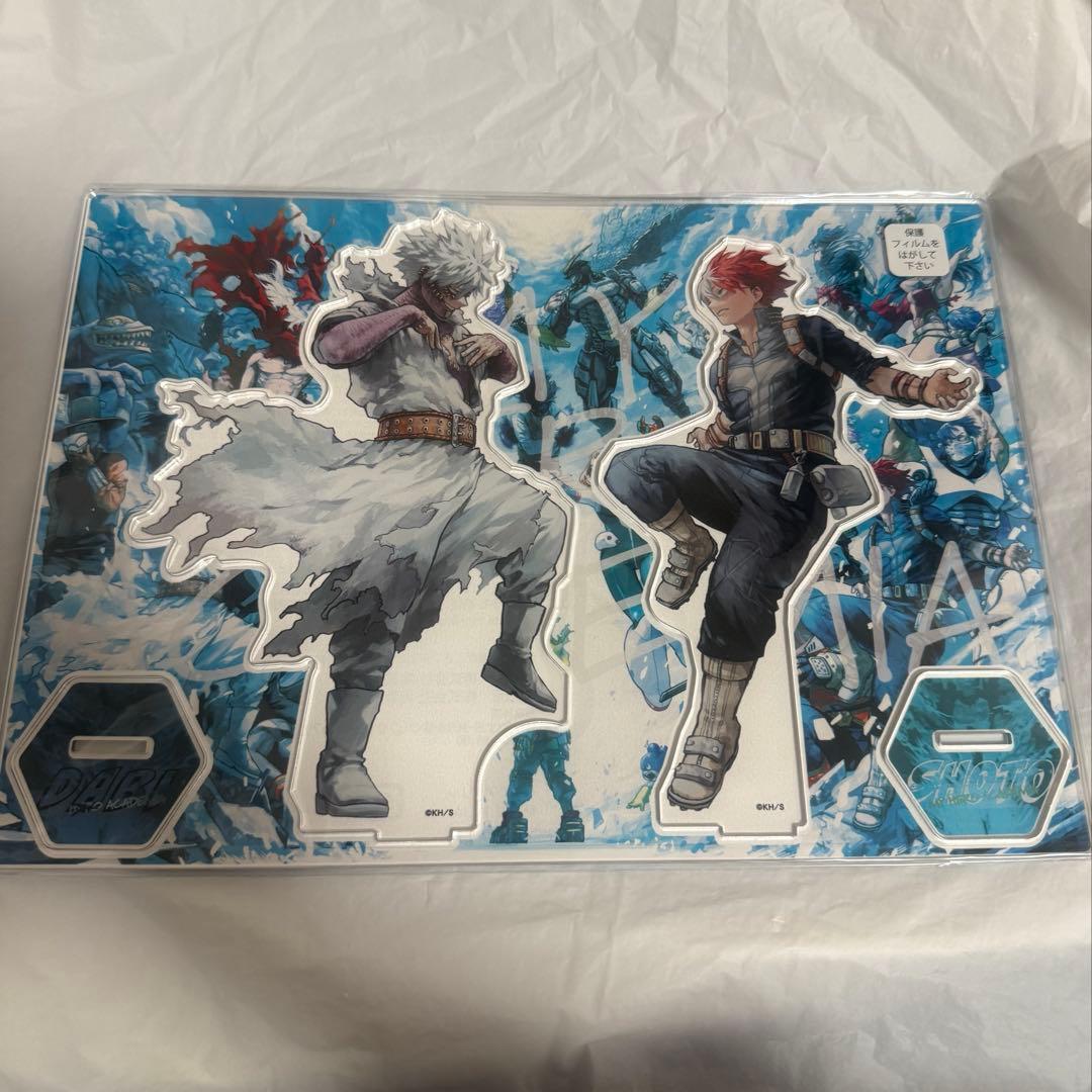 僕のヒーローアカデミア 原画展 アクスタ アクリルMEGAフィギュア