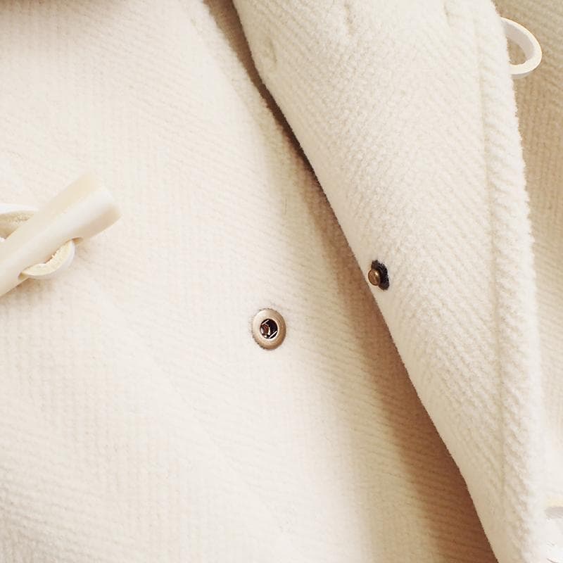 美品 GLOVERALL×GALERIE VIE ダッフルコート 42 ホワイト