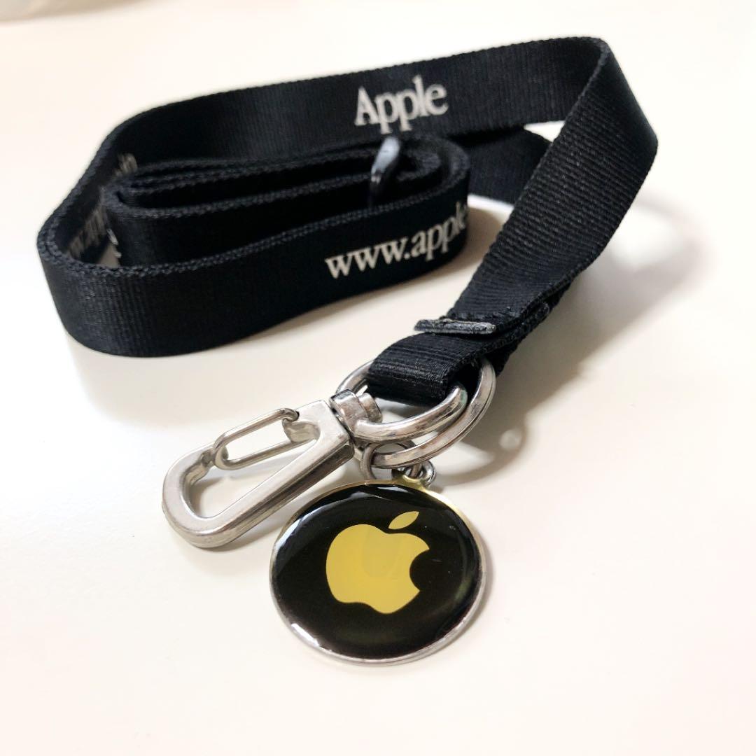 Apple ネックストラップ　りんごシールおまけ付き