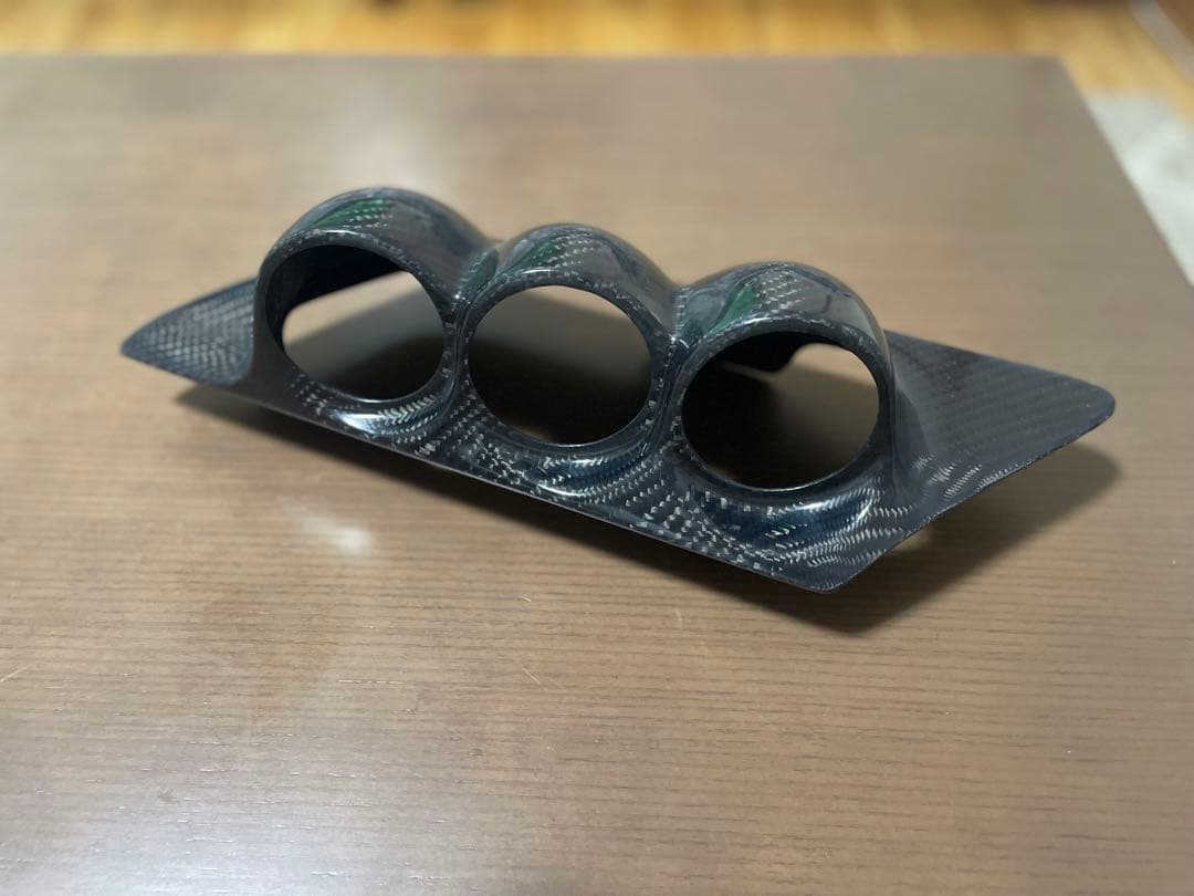 CR-Z ホンダ　C-WEST製　3連メーターフード　カーボン