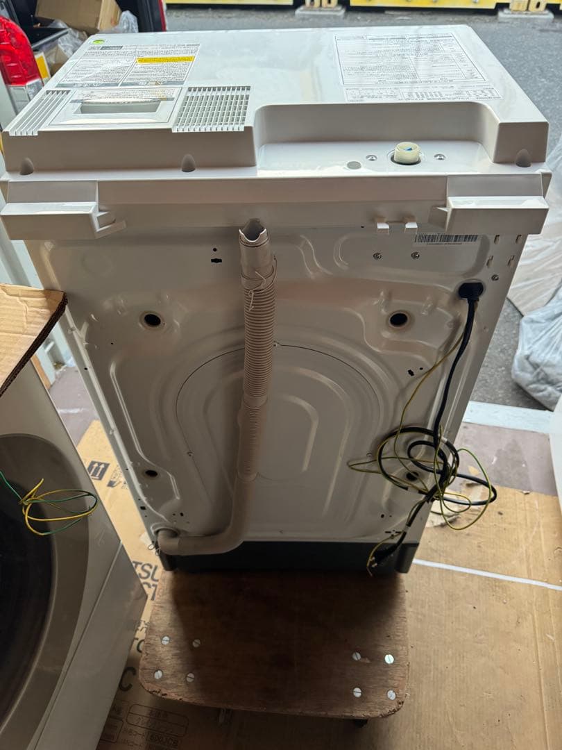 アイリスオーヤマ ドラム式洗濯乾燥機 FLK842-W 2022年製