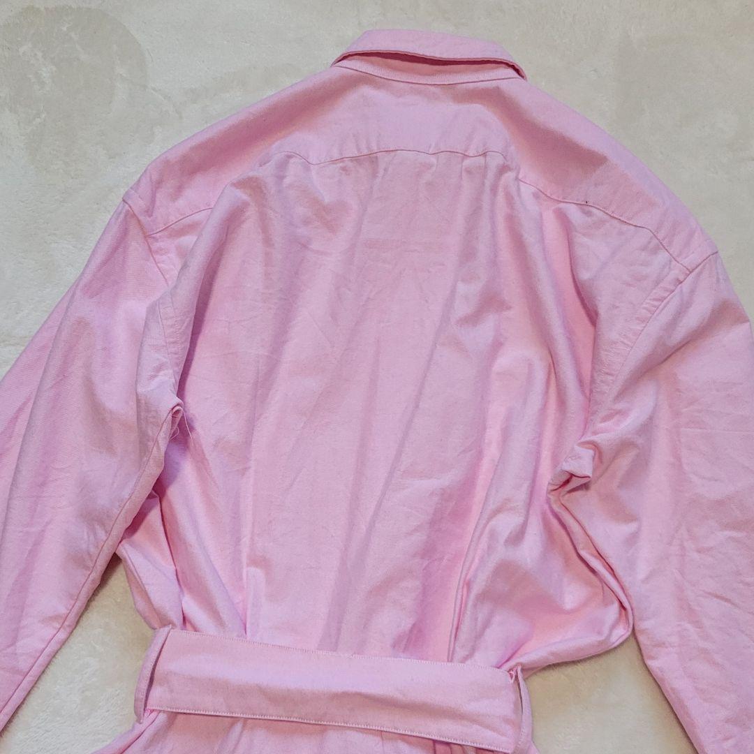 大きなサイズ✨ポロラルフローレン　ベルデットコットンワンピース　ベルト　ポニー