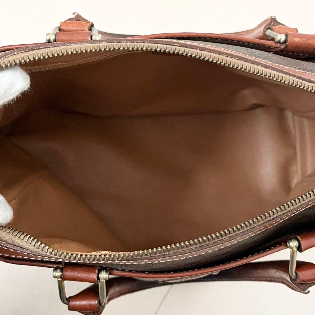 美品✨OLD CELINE【セリーヌ】マカダム柄 ヴィンテージ ミニボストン