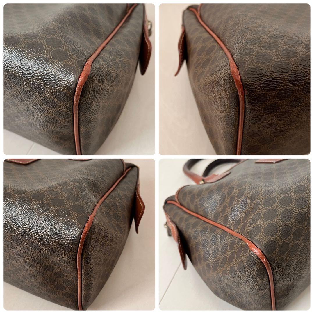 美品✨OLD CELINE【セリーヌ】マカダム柄 ヴィンテージ ミニボストン