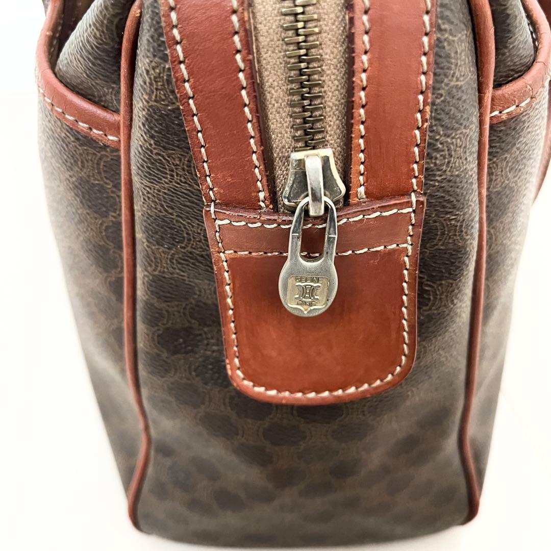 美品✨OLD CELINE【セリーヌ】マカダム柄 ヴィンテージ ミニボストン