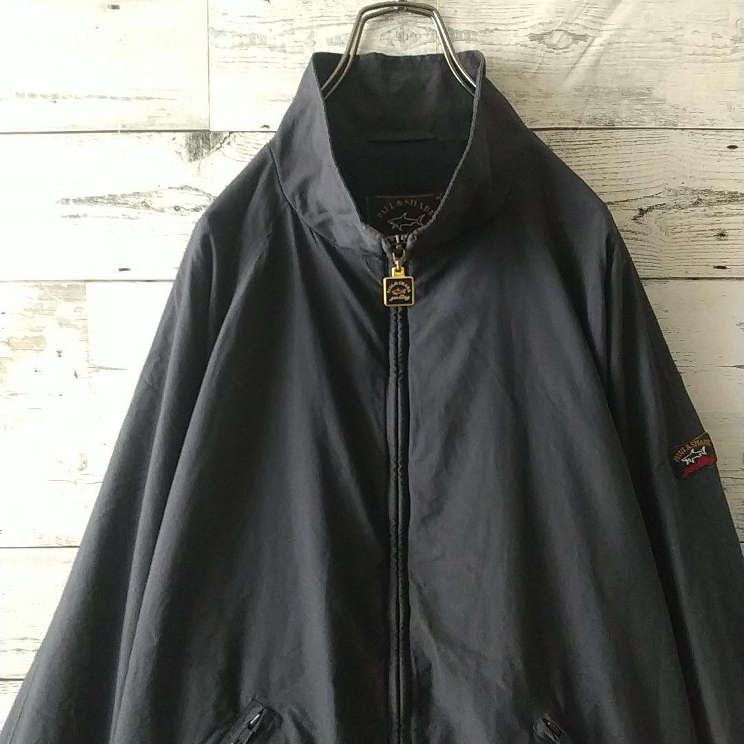 人気☆ポール＆シャーク 刺繍ロゴ ソフト ナイロンジャケット L相当