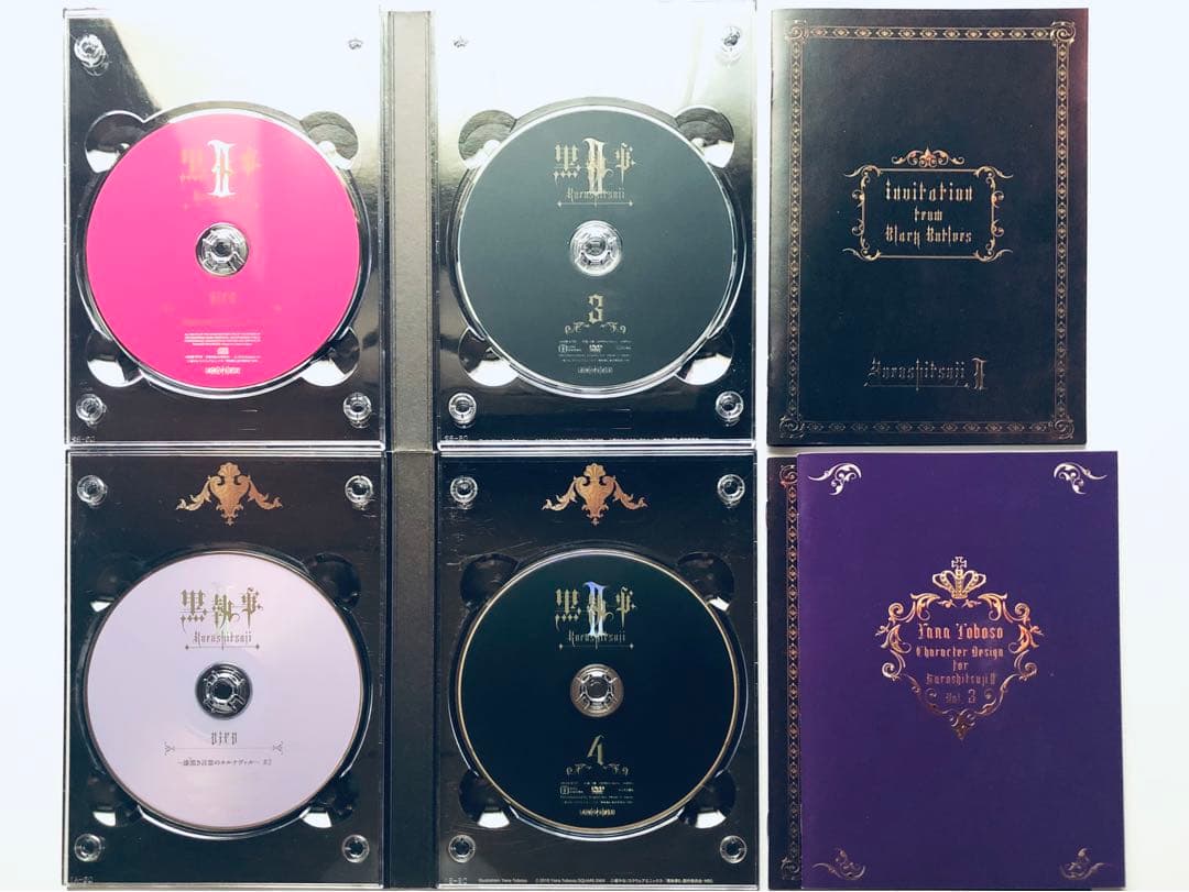 黒執事 第Ⅱ期 I〜Ⅸ DVD 完全生産限定版 特典付き