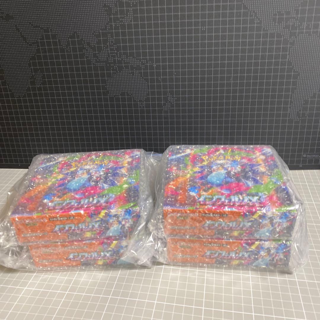 ポケモンカード　インフェルノx シュリンク付き　4BOX