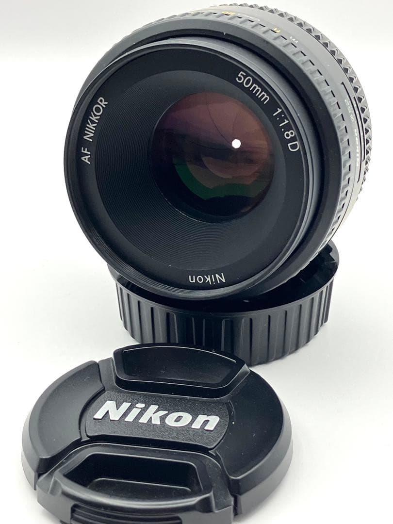 【美品】Nikon AF Nikkor 50mm f/1.8D レンズ