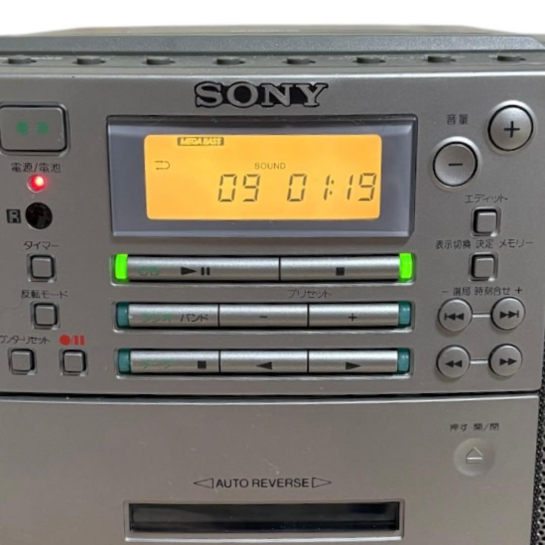 【SONY ソニー】パーソナルオーディオシステムZS-D5(CDラジカセ)