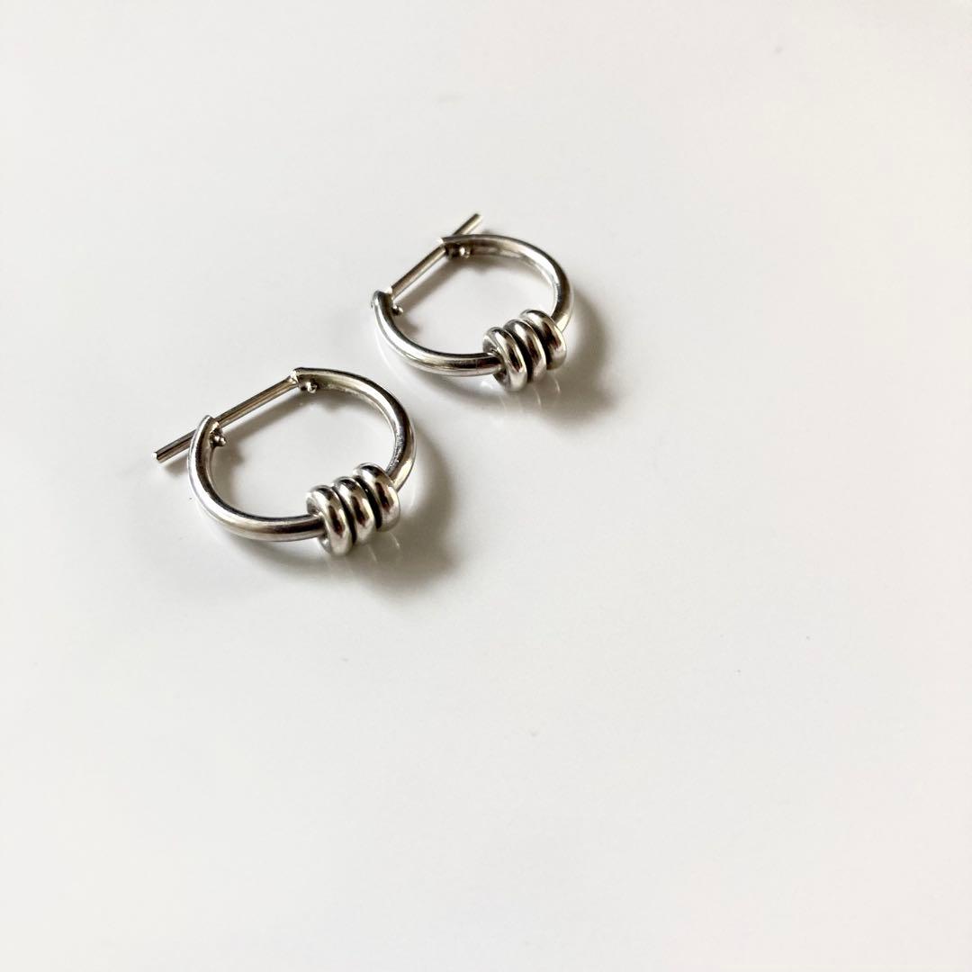 片耳　コムドット　ヤマト着用　ピアス　登坂着用　オールシルバー925