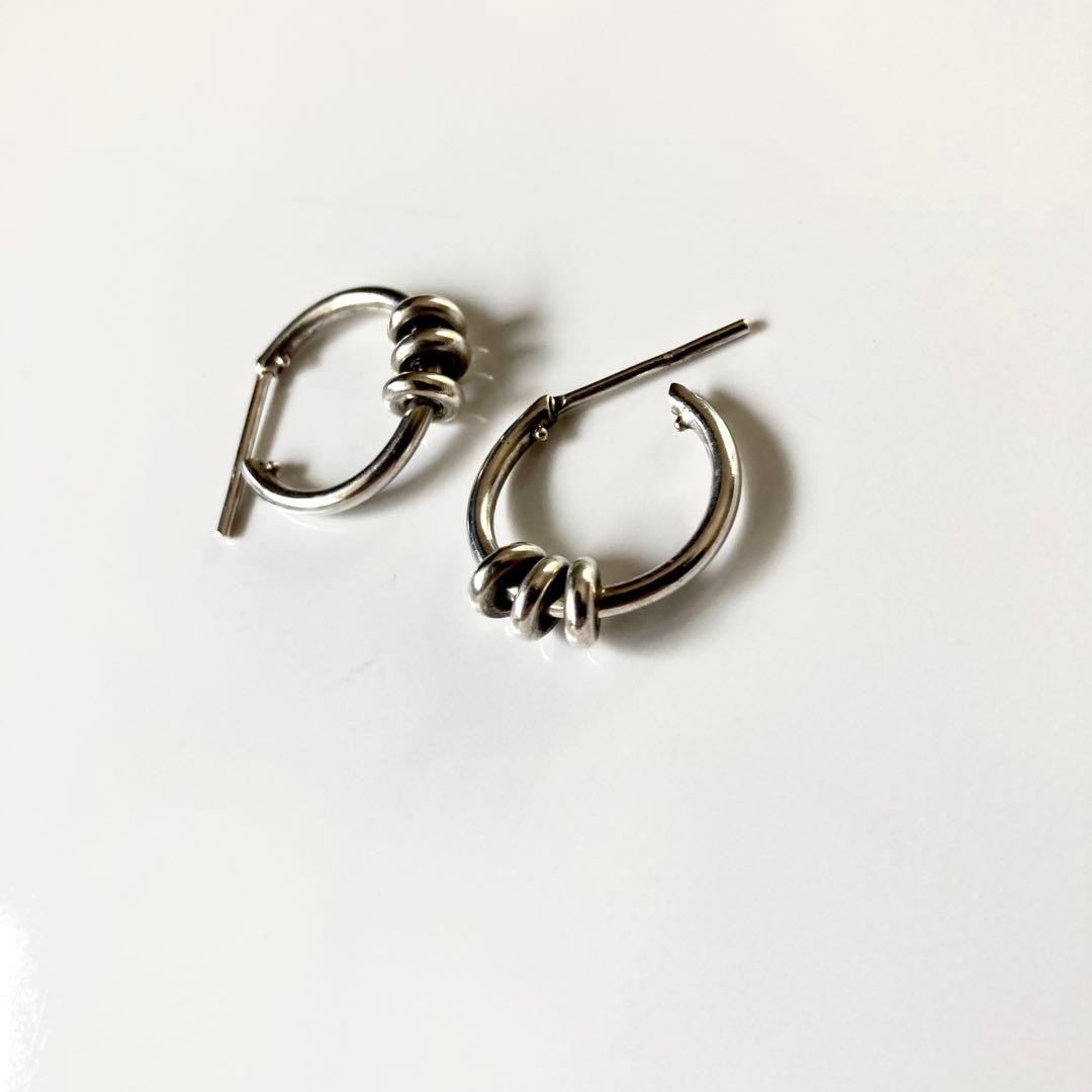 片耳　コムドット　ヤマト着用　ピアス　登坂着用　オールシルバー925