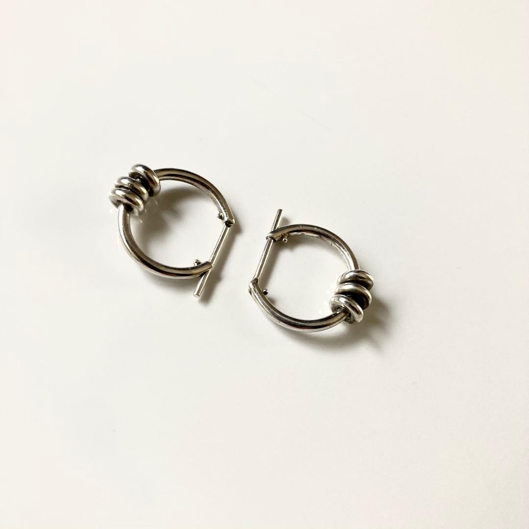 片耳　コムドット　ヤマト着用　ピアス　登坂着用　オールシルバー925