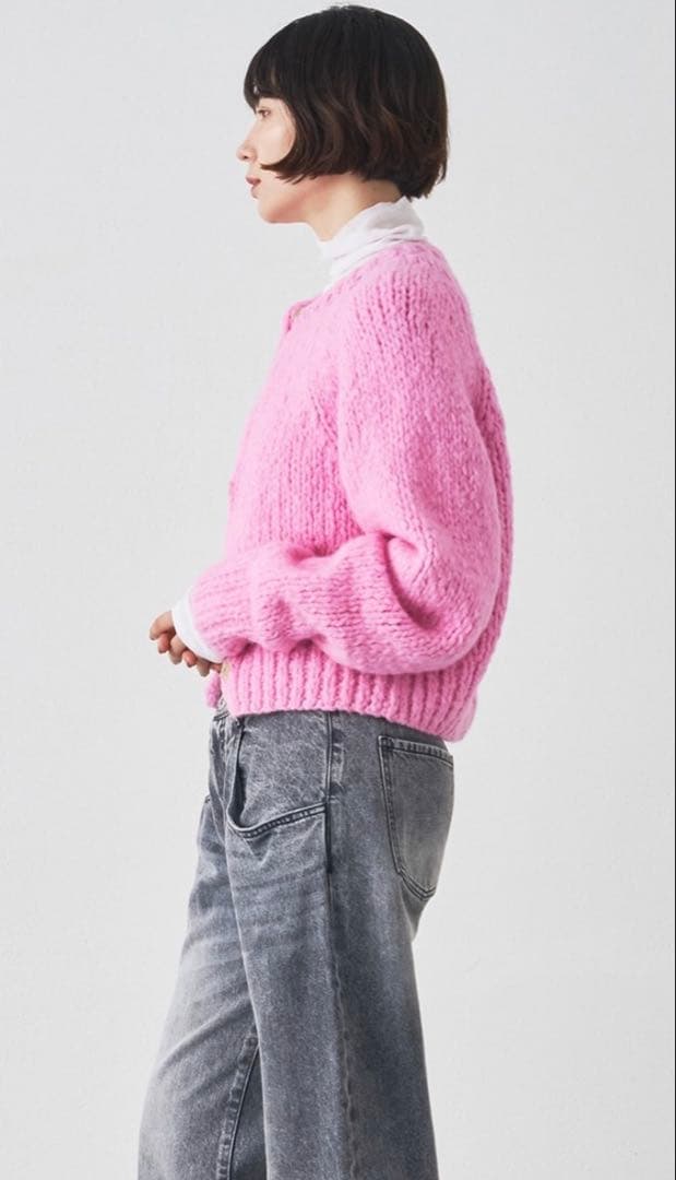 新品未使用Whim Gazette ハンドニットカーディガン