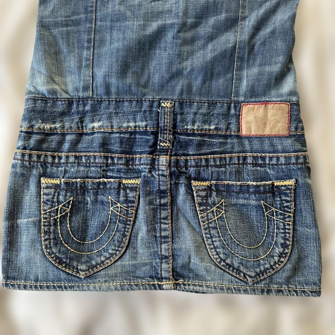 TRUE RELIGION denimallinone Y2Kグランジ平成ギャル