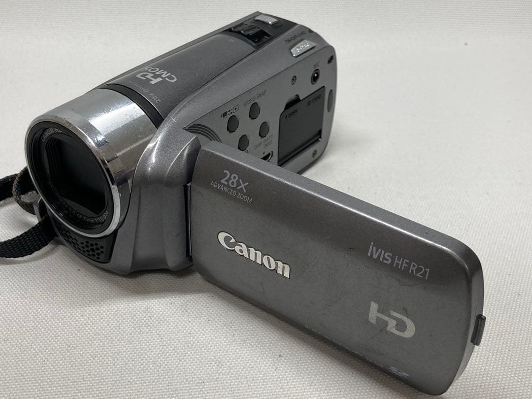概ね美品　Canon　iVIS HF R21　ビデオカメラ　h300b106dd