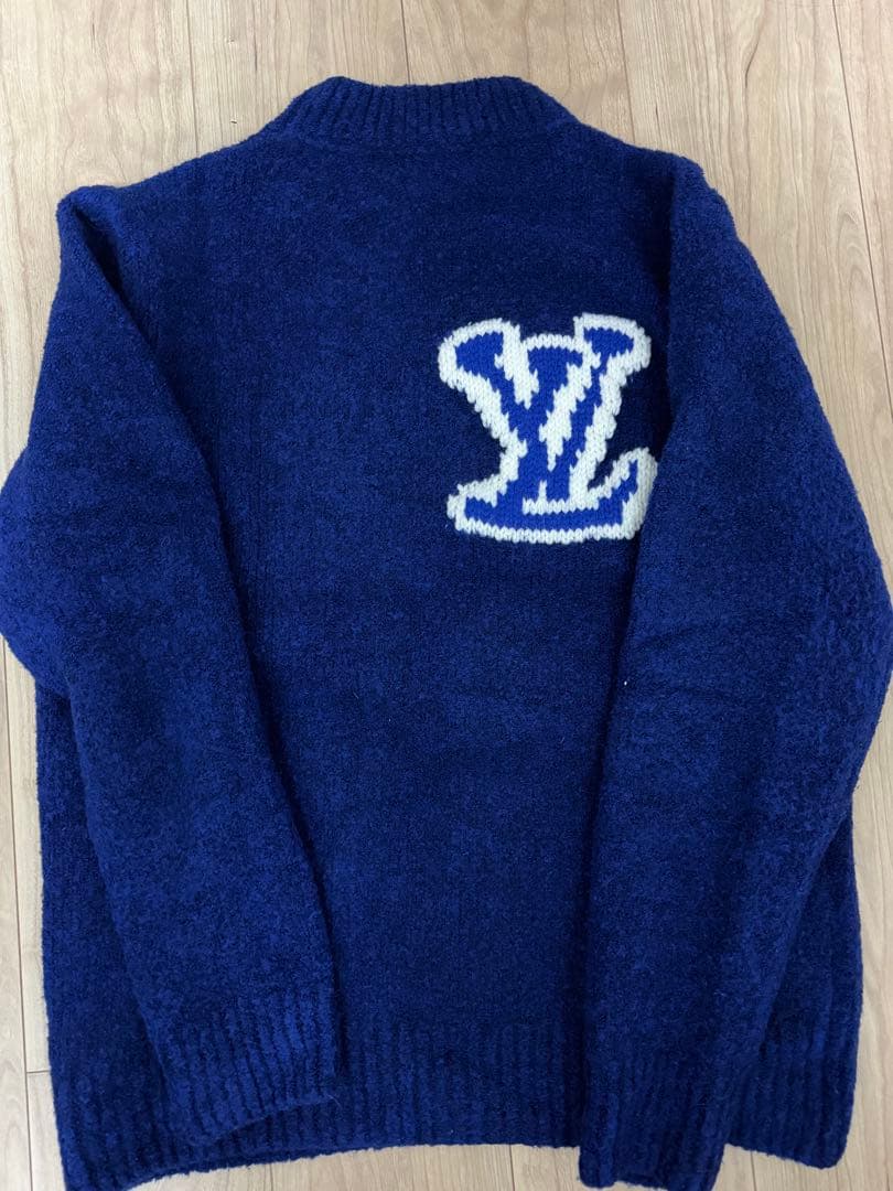 LOUIS VUITTON ネイビー セーター