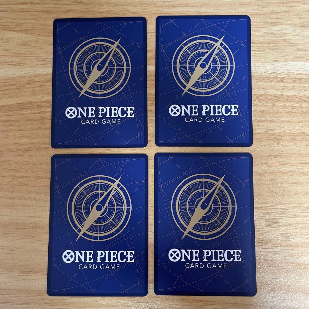 ワンピースカード　少女4枚　パラレル　プロモ