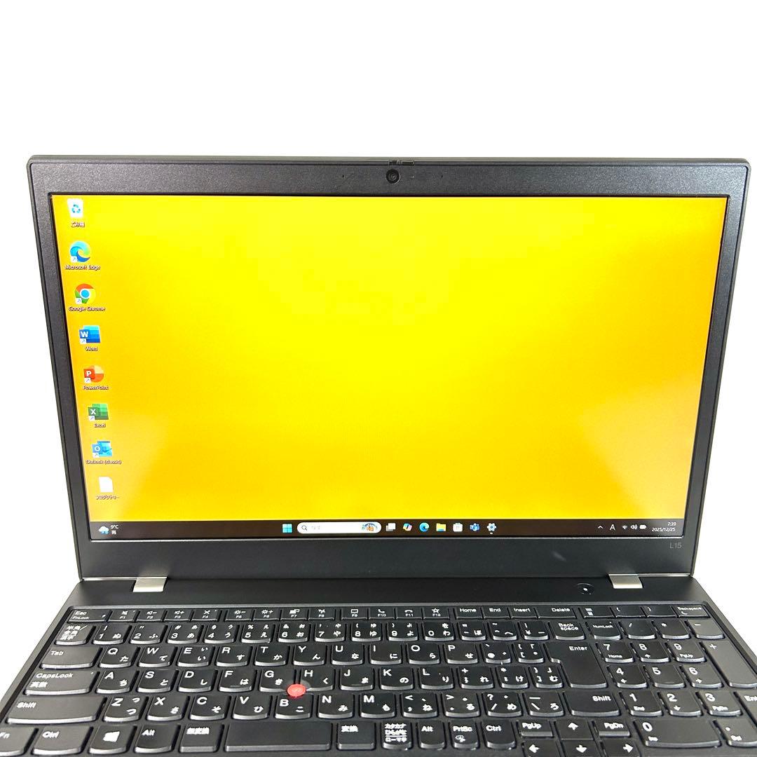 美品 レノボ ThinkPad L15 Gen2 i7 512GB 16GB