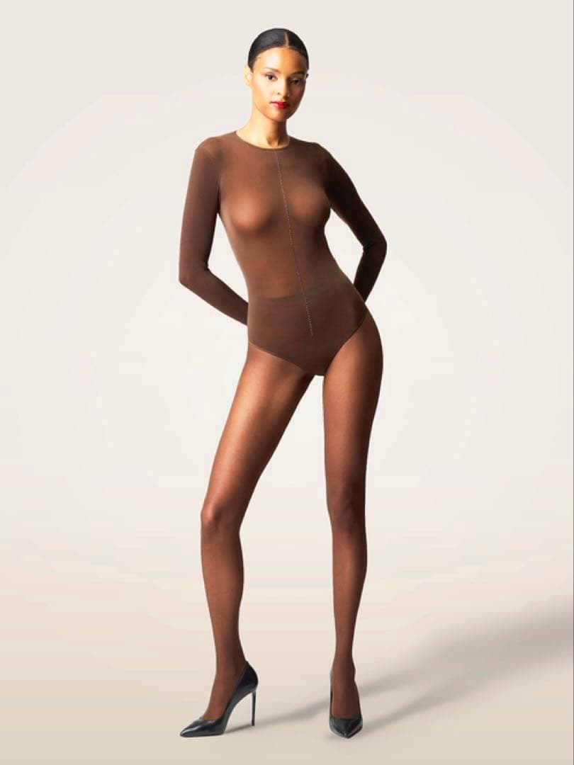 下着・アンダーウェア Wolford CRYSTAL STAING BODY 78324