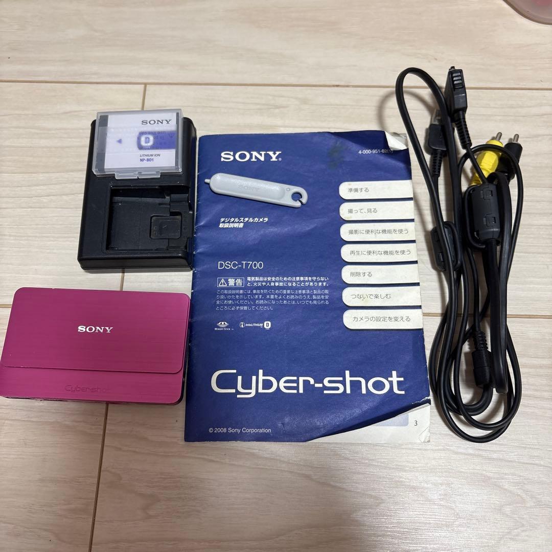 used SONY Cyber-shot DSC-T700 ピンク