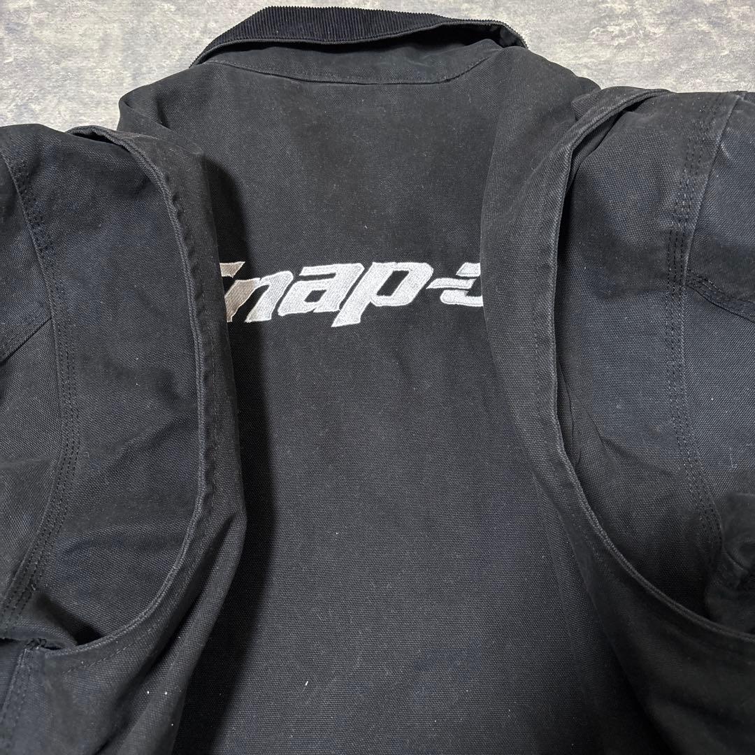 カズ！スナップオン Snap-on デトロイトジャケット ブルゾン 刺繍ロ