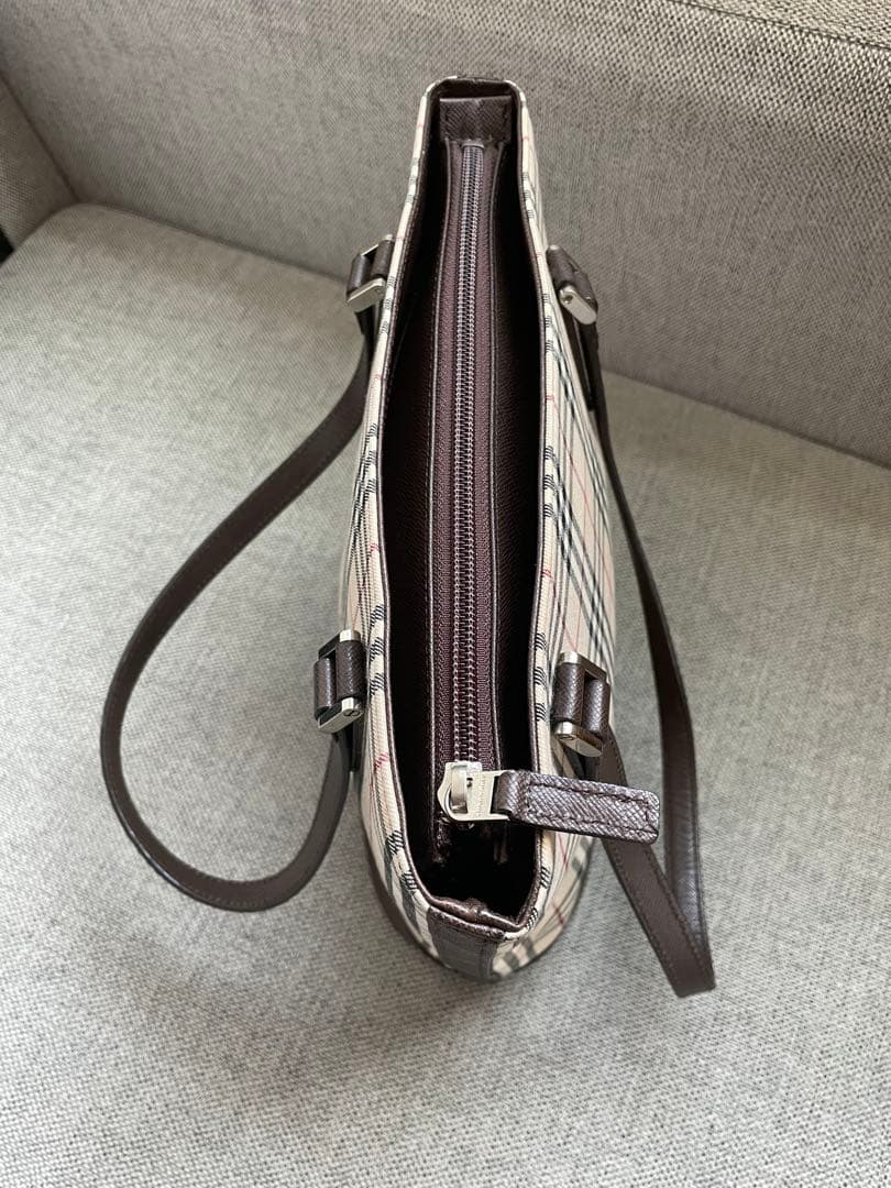 Burberry チェック柄 トートバッグ