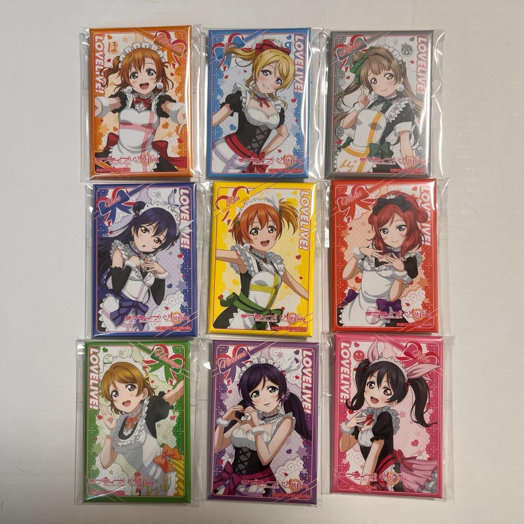 日*1様 ラブライブ！ALL STARS スクエア缶バッジ μ's もぎゅっと