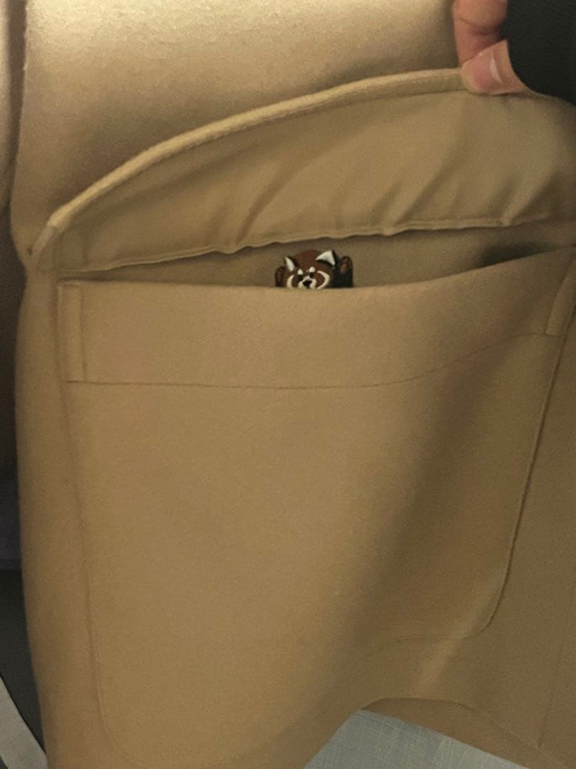 グラニフ イカク バックスタイル ダッフルコート ベージュ Lサイズ