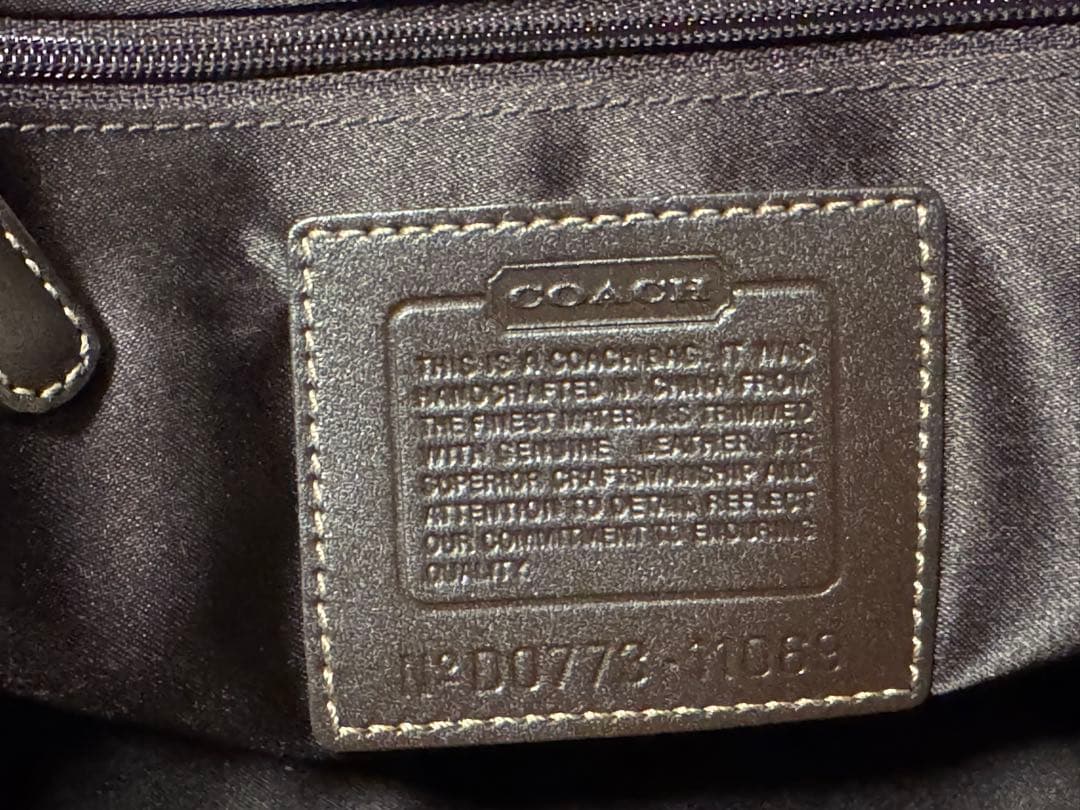 old coach バック　ビンテージ