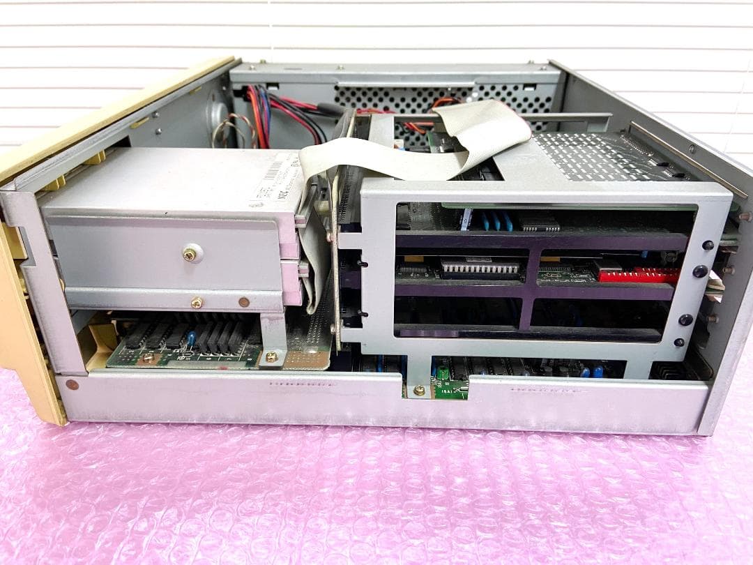 【動作済良好！】NEC PC-9801UX21 3.5インチFDD*2ドライブ
