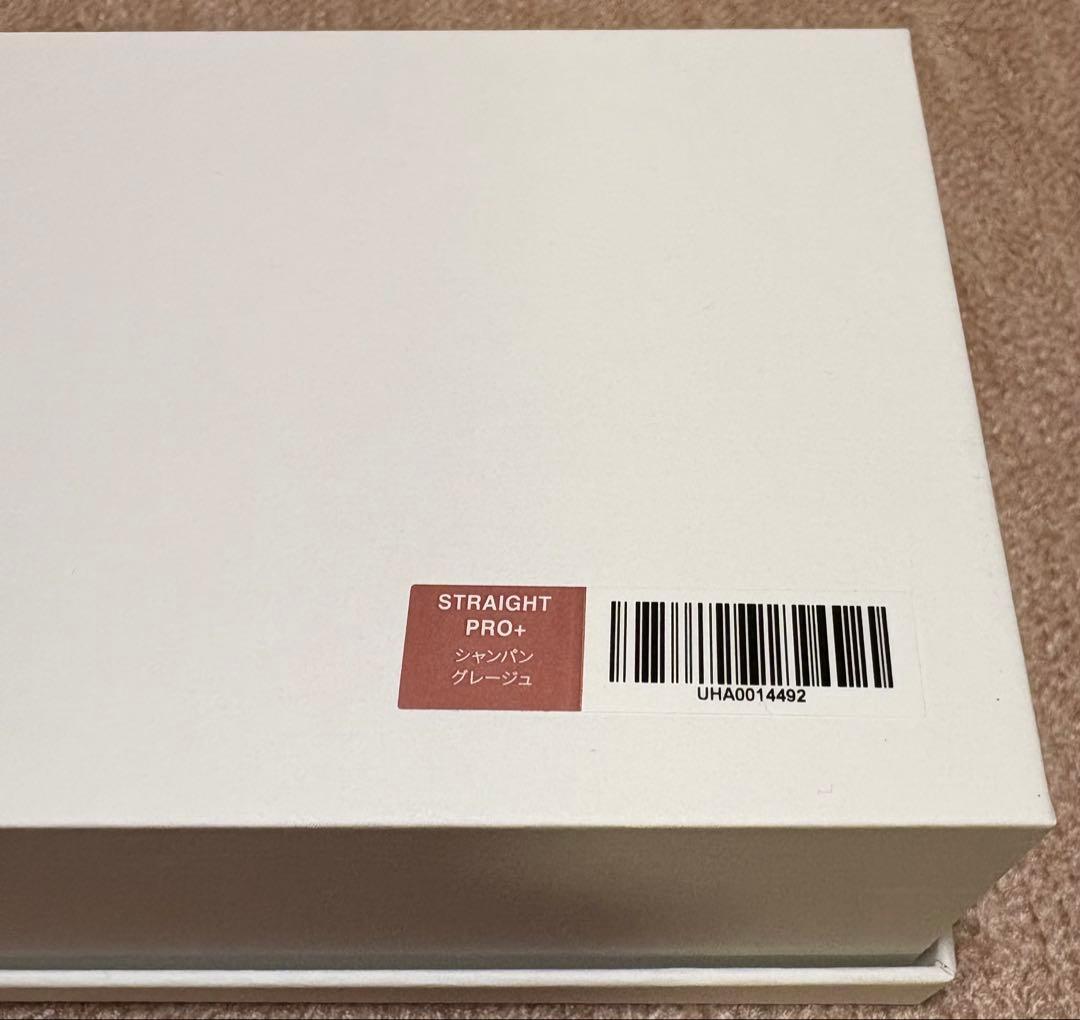 リファReFa ストレートアイロンプロ＋　 シャンパングレージュ