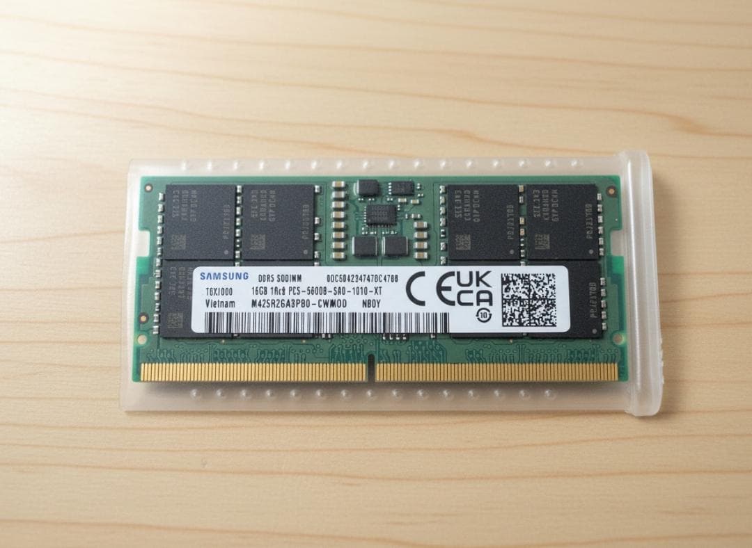 ロン様向け値下げ：DDR5 SODIMM DDR5-5600 16GB