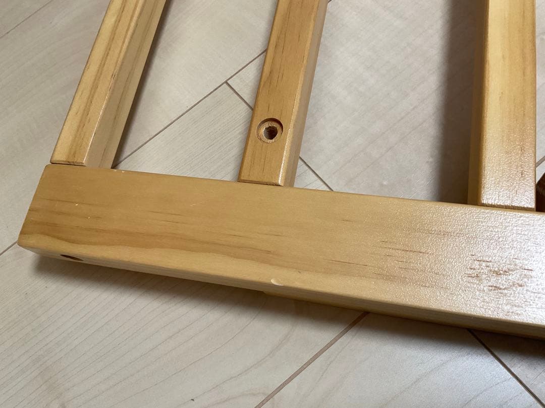 【カトージ】ハイシートベビーベッド（ナチュラル）