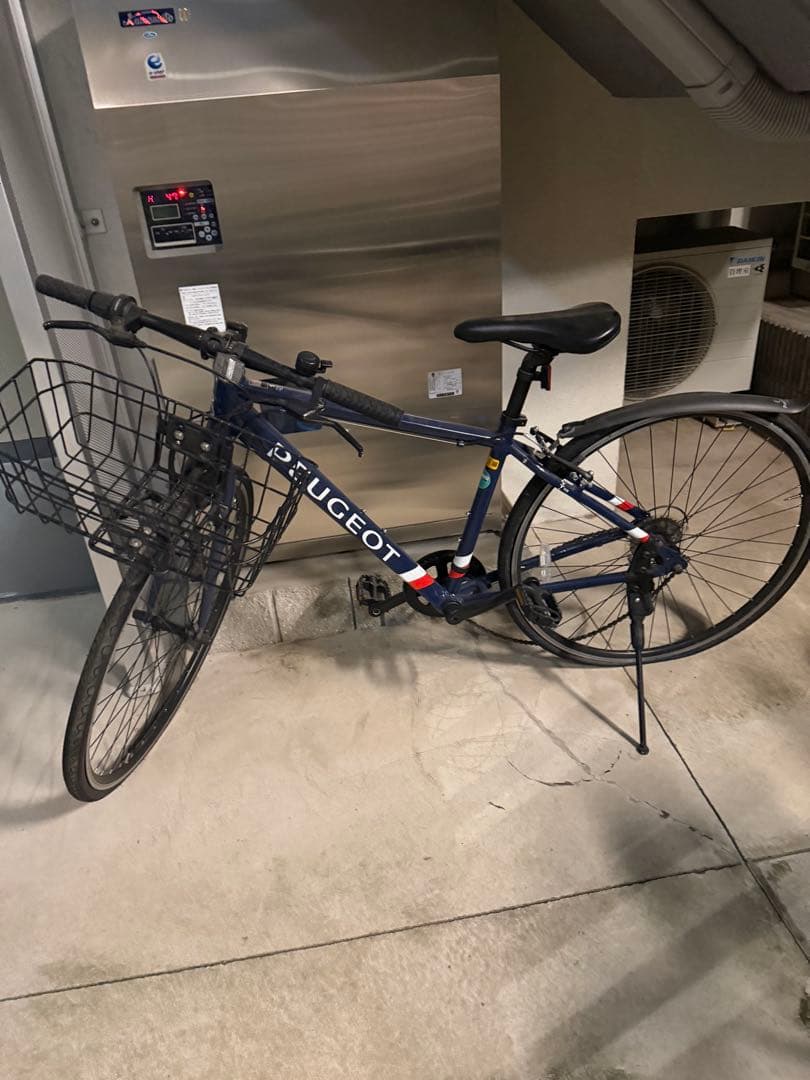 Peugeot クロスバイク 前バスケット付き