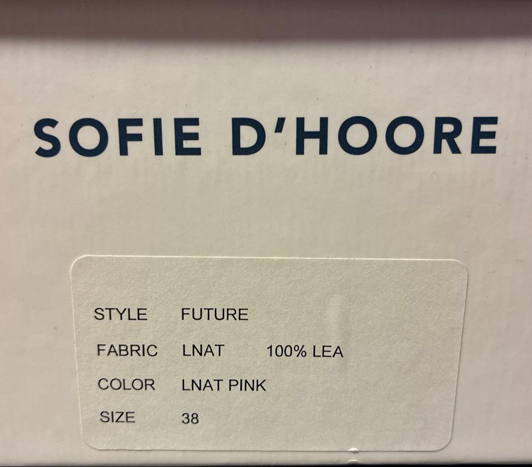 SOFIE D’HOOREサンダルFUTURE /PINK38サイズ美品